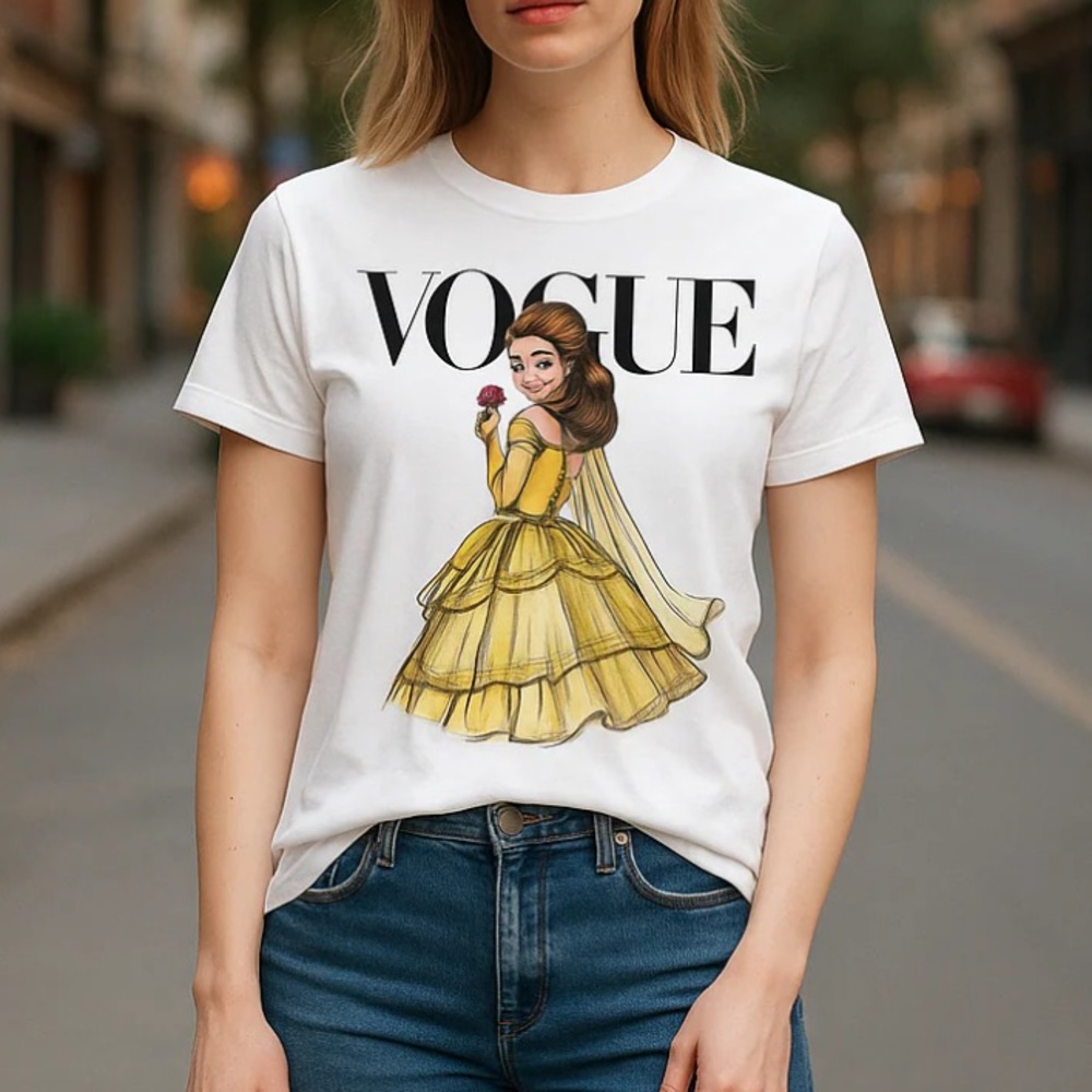 Belle Disney Princess‎ Woman T-shirt